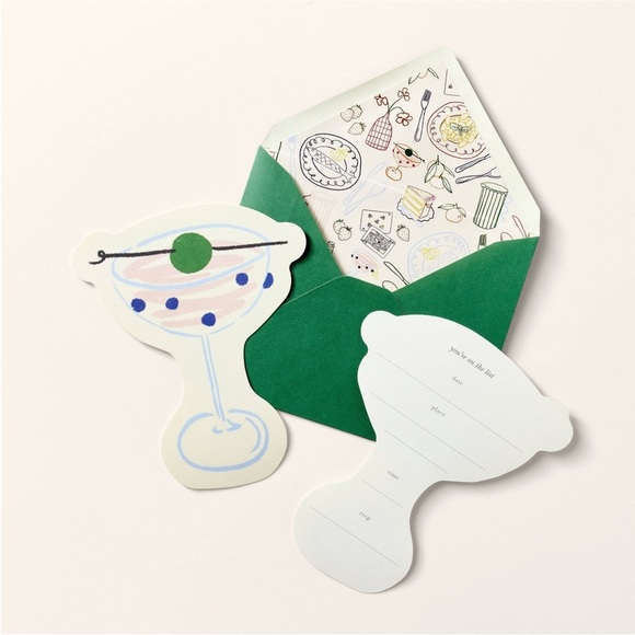 Kate Spade x Target 10CT Note Cards Party Invitation Set - Picture 3 of 3